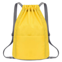 Casual Drawstring Backpack String Shoulder Yoga Bag