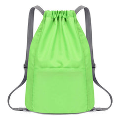 Casual Drawstring Backpack String Shoulder Yoga Bag