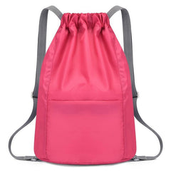 Casual Drawstring Backpack String Shoulder Yoga Bag