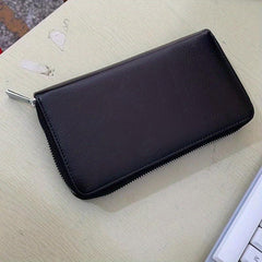 Zip Around Card Holder Coin Purse With Card Slots