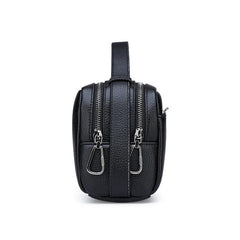 Men's Large Capacity Double Zipper Handbag Gift