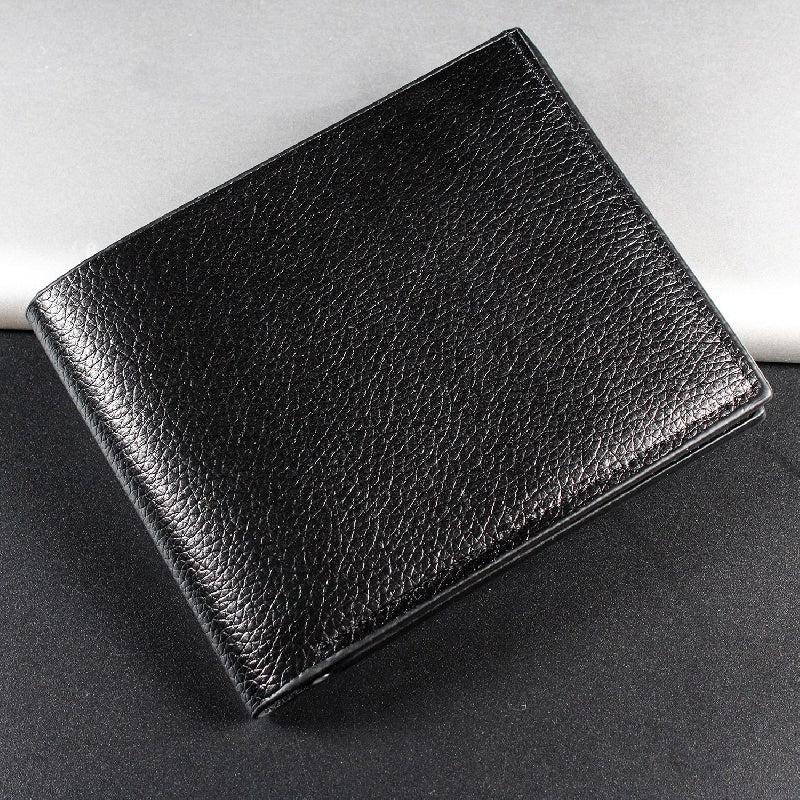 Stylish Lychee Pattern Men's Wallet