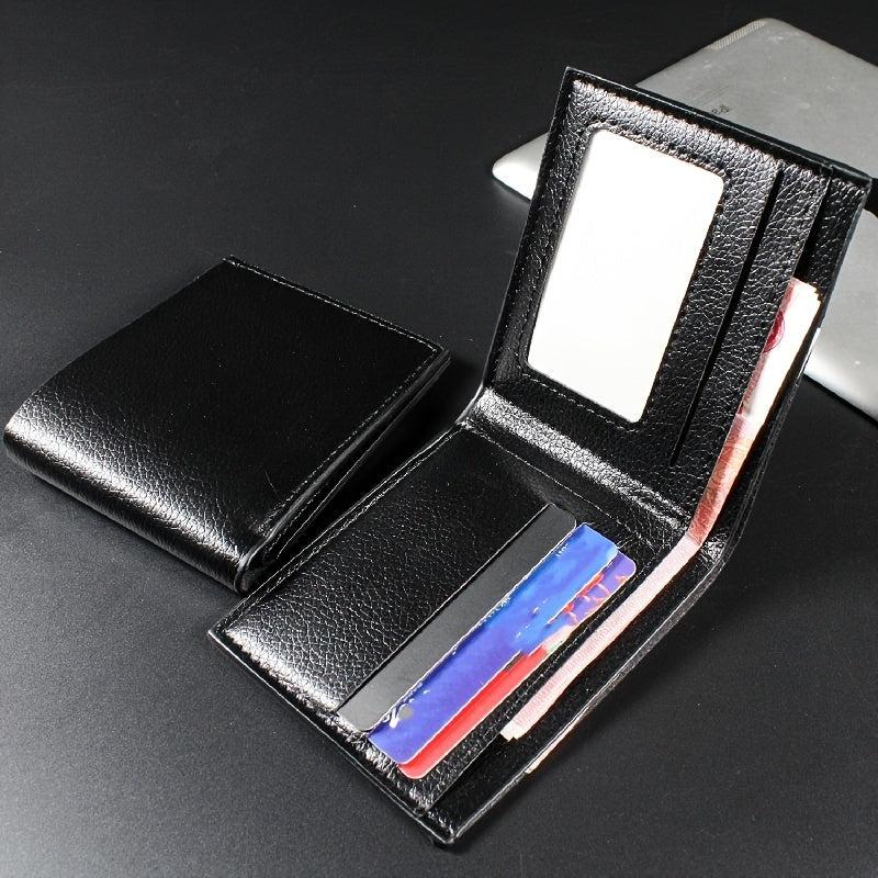 Stylish Lychee Pattern Men's Wallet