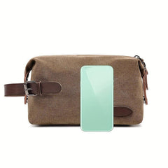 Canvas Clutch Bag Retro Vintage Cosmetic Bag Lightweight
