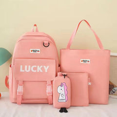 LUCKY Unicorn Pattern Backpack Multifunctional Backpack