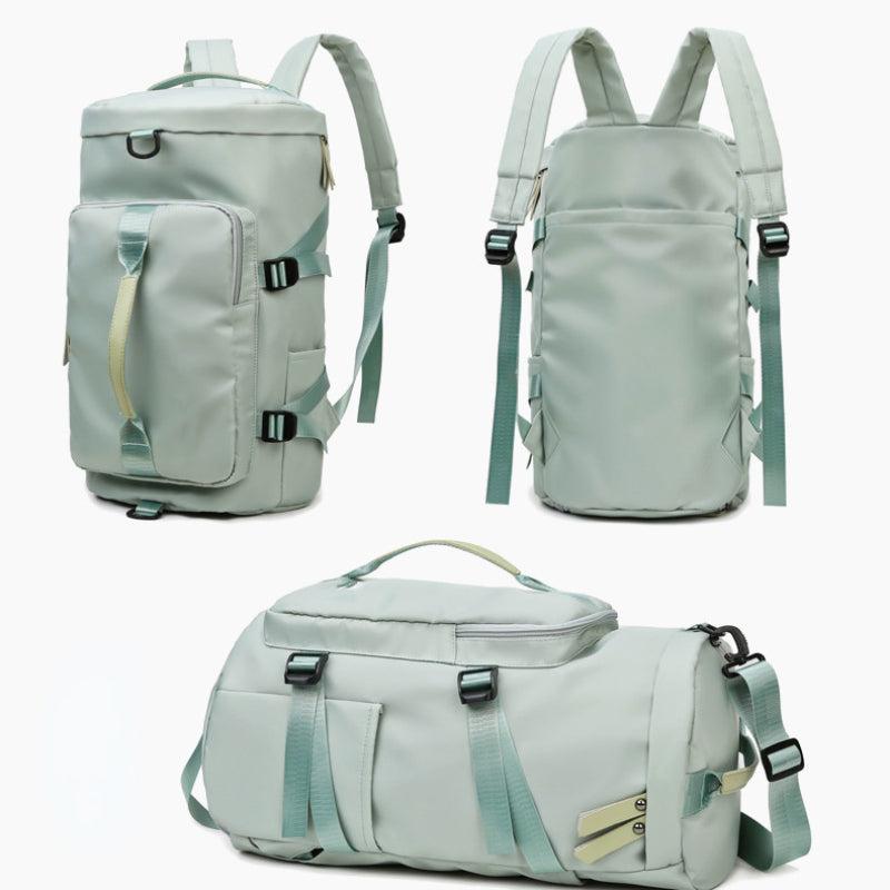 Large Travel Bag, Shoe Compartment, Wet/Dry Storage, Waterproof, Multifunctional