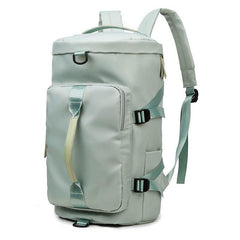 Large Travel Bag, Shoe Compartment, Wet/Dry Storage, Waterproof, Multifunctional