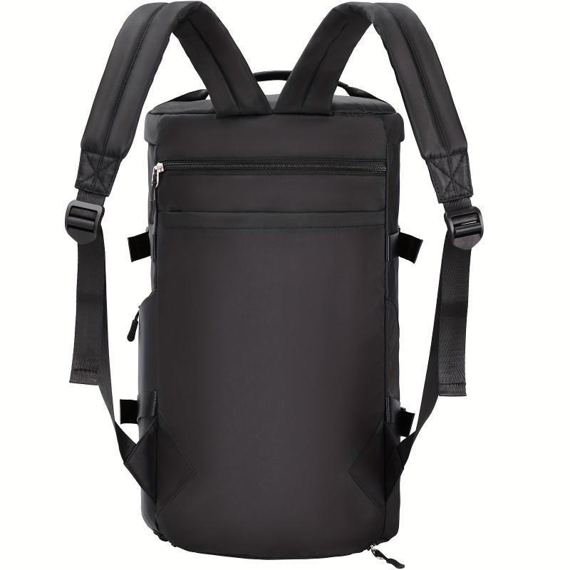 Men's Waterproof Backpack Gym Duffel Bag with Shoe Compartment & Wet Pocket