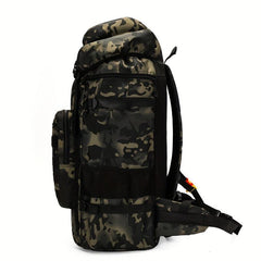 75L Camouflage Travel Backpack Waterproof Tactical Bag