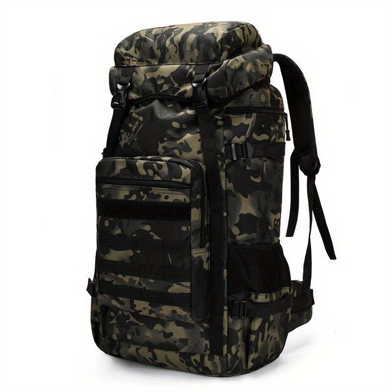 75L Camouflage Travel Backpack Waterproof Tactical Bag