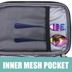 Leakproof Reusable Lunch Bag for Work School Picnic Beach
