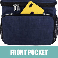 Leakproof Reusable Lunch Bag for Work School Picnic Beach