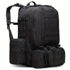 4 In 1 Outdoor Military Backpack - Waterproof Hiking Shoulder Bag