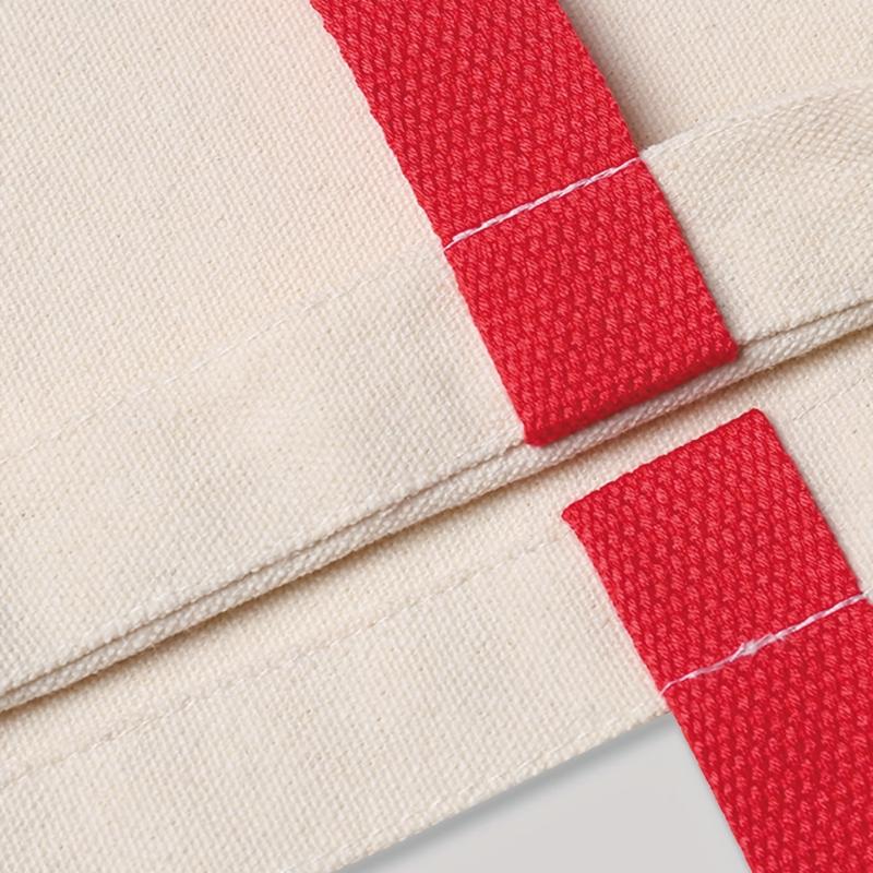 Duck Pattern Canvas Shoulder Bag