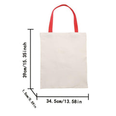 Duck Pattern Canvas Shoulder Bag
