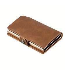 Men's Aluminum Alloy RFID Wallet