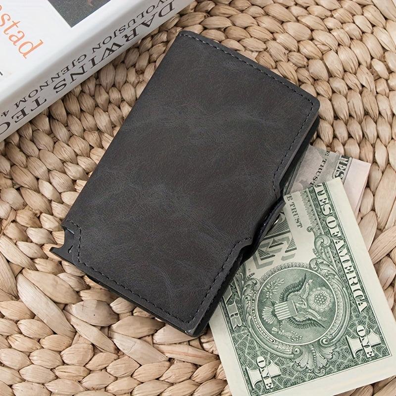 Men's Aluminum Alloy RFID Wallet