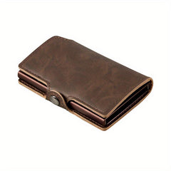 Men's Aluminum Alloy RFID Wallet