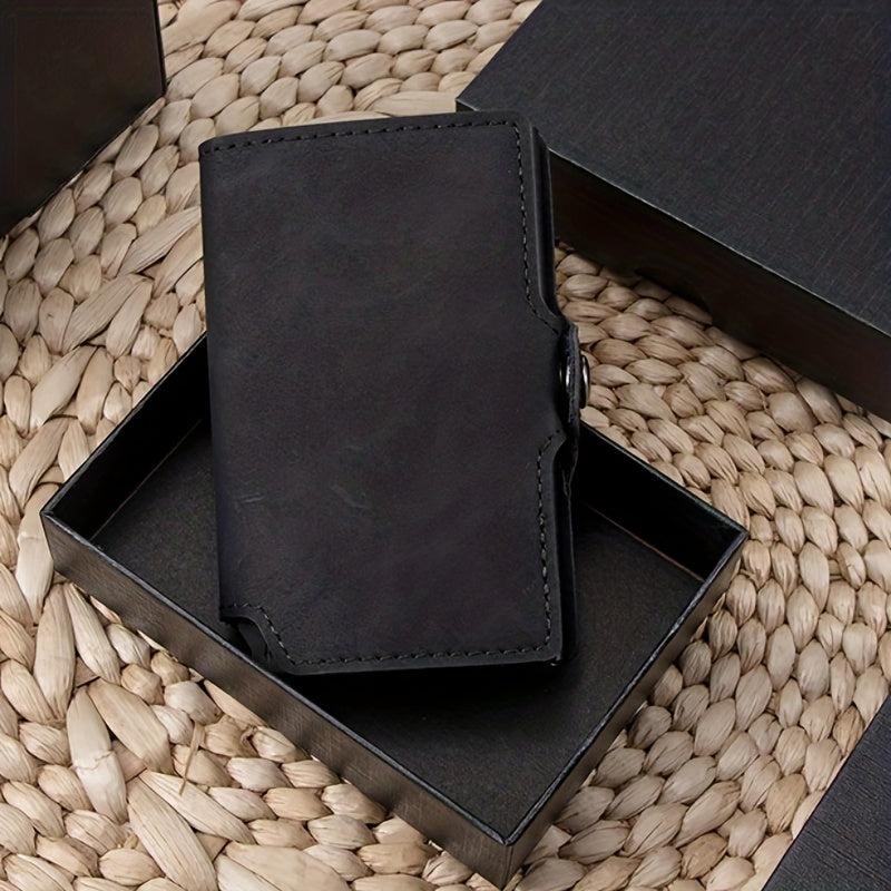 Men's Aluminum Alloy RFID Wallet