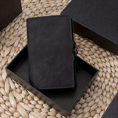 Men's Aluminum Alloy RFID Wallet