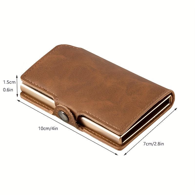 Men's Aluminum Alloy RFID Wallet