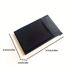 Men's RFID Aluminum Pop Up Card Holder