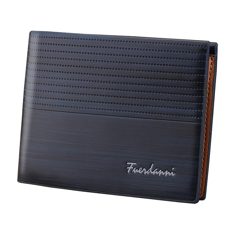 European Style Men Wallet Embossed Tree Trim Cross Wallet