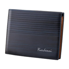 European Style Men Wallet Embossed Tree Trim Cross Wallet