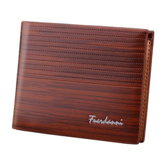 European Style Men Wallet Embossed Tree Trim Cross Wallet