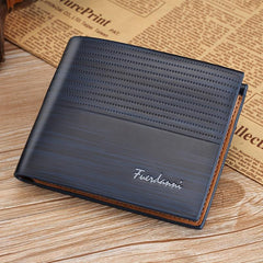 European Style Men Wallet Embossed Tree Trim Cross Wallet