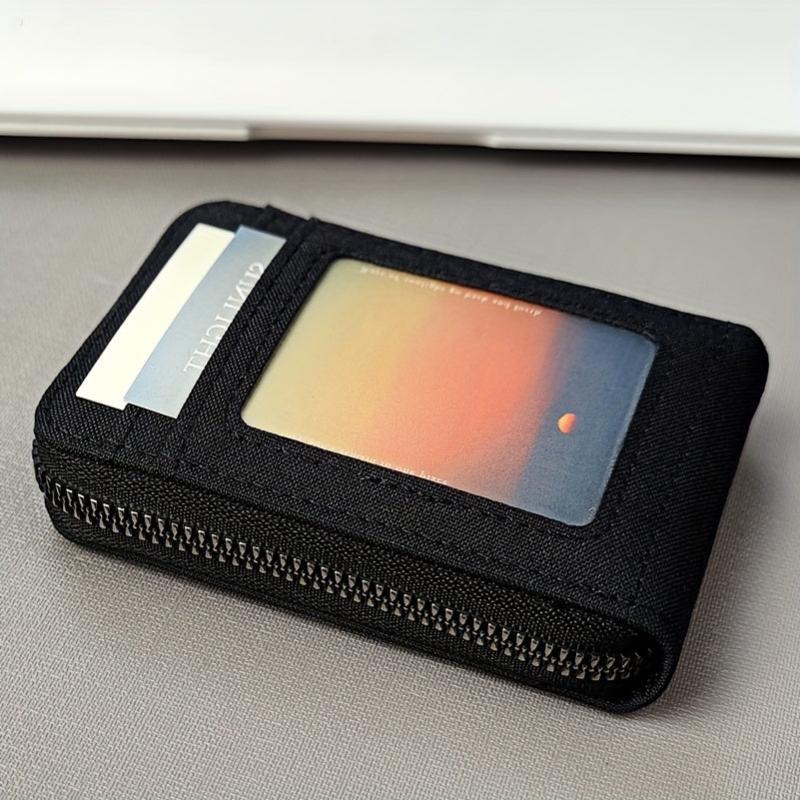 Men's Canvas Wallet with 11 Slots and 2 Card Holders