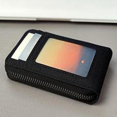 Men's Canvas Wallet with 11 Slots and 2 Card Holders
