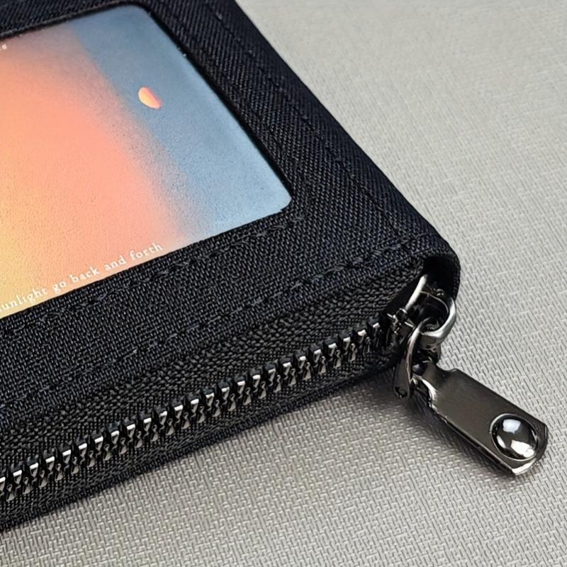 Men's Canvas Wallet with 11 Slots and 2 Card Holders