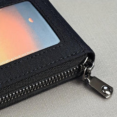Men's Canvas Wallet with 11 Slots and 2 Card Holders