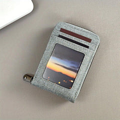 Men's Canvas Wallet with 11 Slots and 2 Card Holders