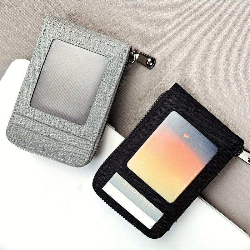 Men's Canvas Wallet with 11 Slots and 2 Card Holders
