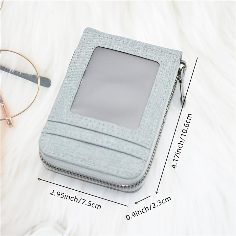 Men's Canvas Wallet with 11 Slots and 2 Card Holders