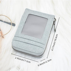 Men's Canvas Wallet with 11 Slots and 2 Card Holders
