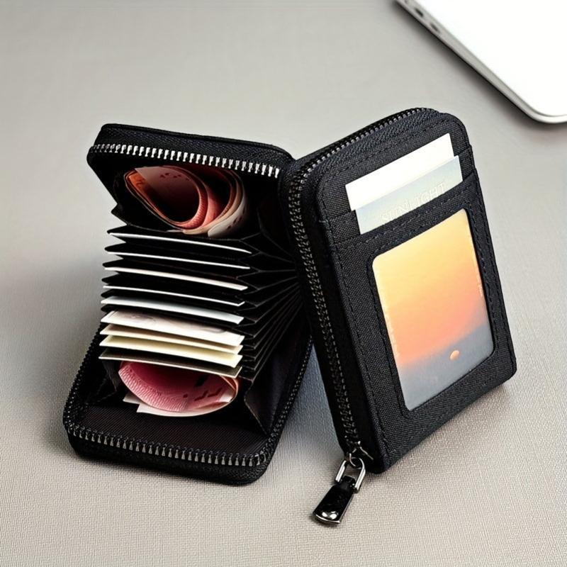 Men's Canvas Wallet with 11 Slots and 2 Card Holders