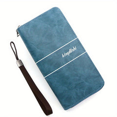 PU Leather Zipper Handbag Large Capacity Business Handbag