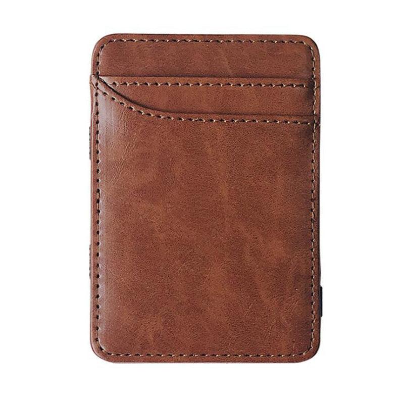 Vintage Leather Wallet Coin Purse Ultra Thin Credit Card Bank Card Holder