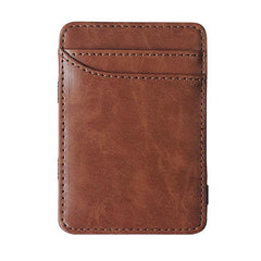 Vintage Leather Wallet Coin Purse Ultra Thin Credit Card Bank Card Holder
