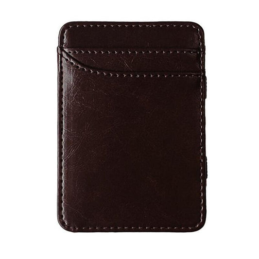 Vintage Leather Wallet Coin Purse Ultra Thin Credit Card Bank Card Holder