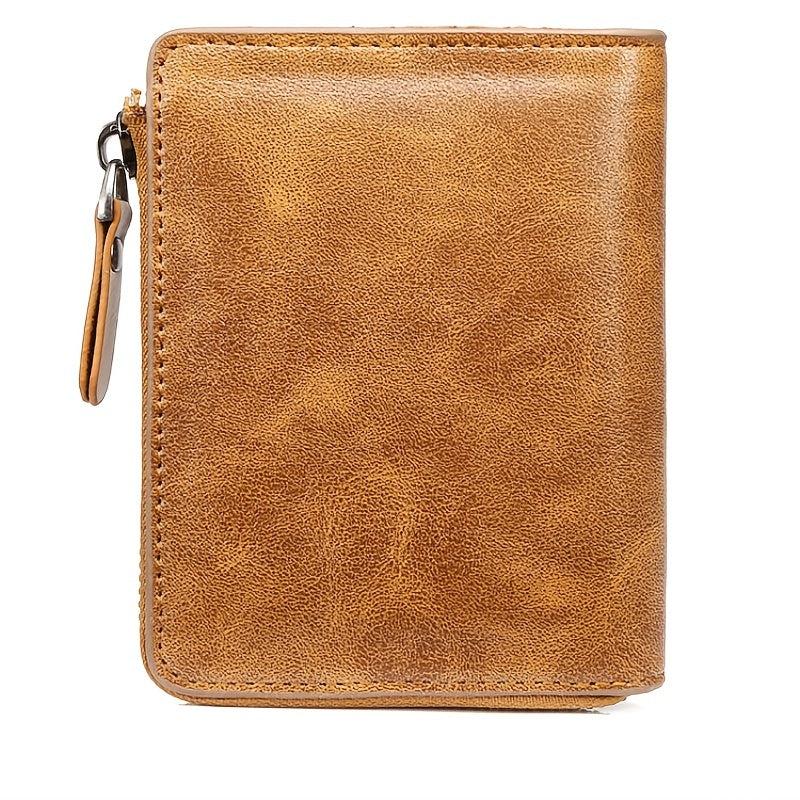 Men's Block Wallet Casual Coin Purse