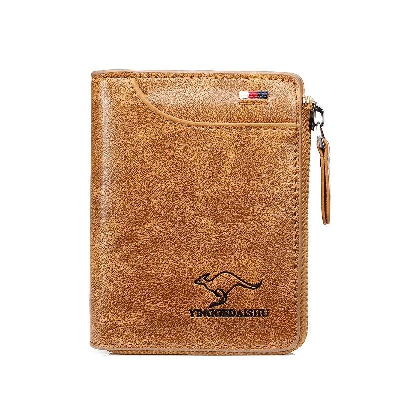 Men's Block Wallet Casual Coin Purse