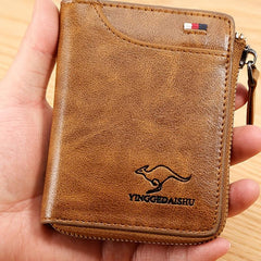 Men's Block Wallet Casual Coin Purse