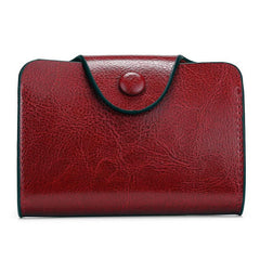Men's Leather Card Wallet Money Pocket