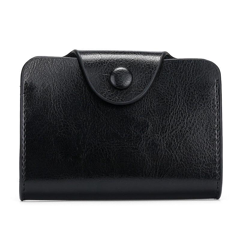 Men's Leather Card Wallet Money Pocket
