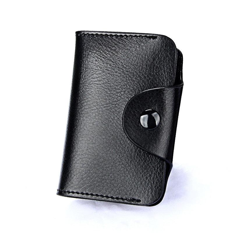 Men's Leather Card Wallet Money Pocket