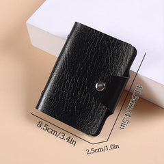 24-Slot Credit Card Holder Business Bank Card Bag